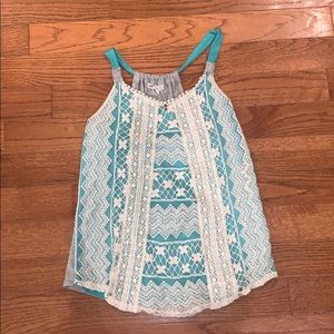 Jolt Lace Tank Top! Size Medium!